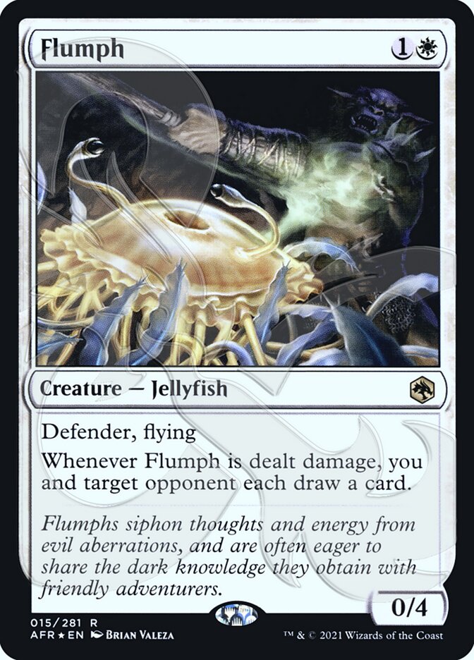 Flumph (Ampersand Promo) [Dungeons & Dragons: Adventures in the Forgotten Realms Promos] | Card Merchant Takapuna