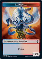 Elemental (020) // Copy Double-Sided Token [Commander 2021 Tokens] | Card Merchant Takapuna