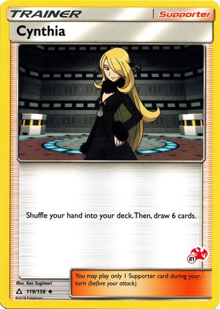 Cynthia (119/156) (Charizard Stamp #21) [Battle Academy 2020] | Card Merchant Takapuna