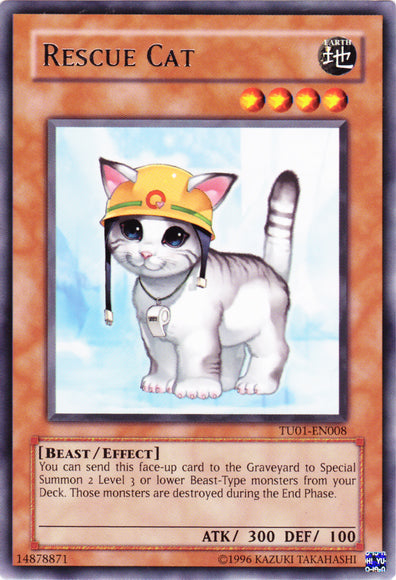 Rescue Cat [TU01-EN008] Rare | Card Merchant Takapuna