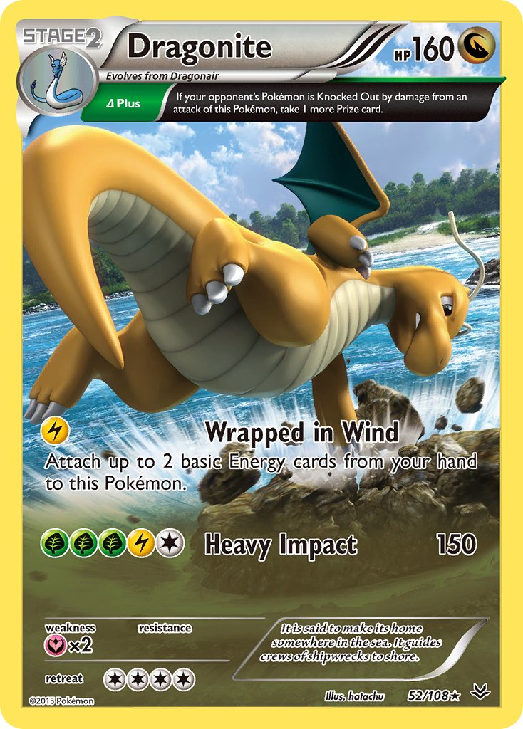 Dragonite (52/108) (Theme Deck Exclusive) [XY: Roaring Skies] | Card Merchant Takapuna