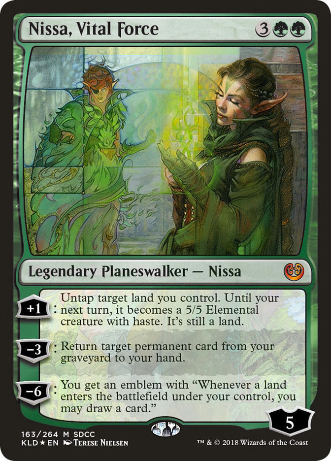 Nissa, Vital Force [San Diego Comic-Con 2018] | Card Merchant Takapuna