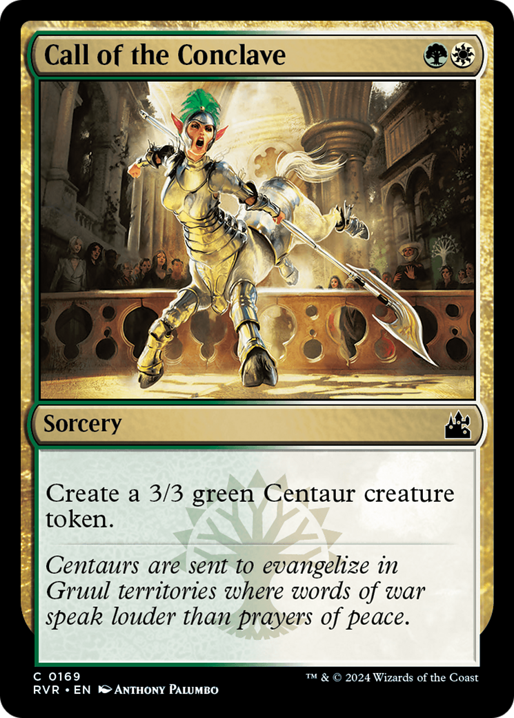 Call of the Conclave [Ravnica Remastered] | Card Merchant Takapuna