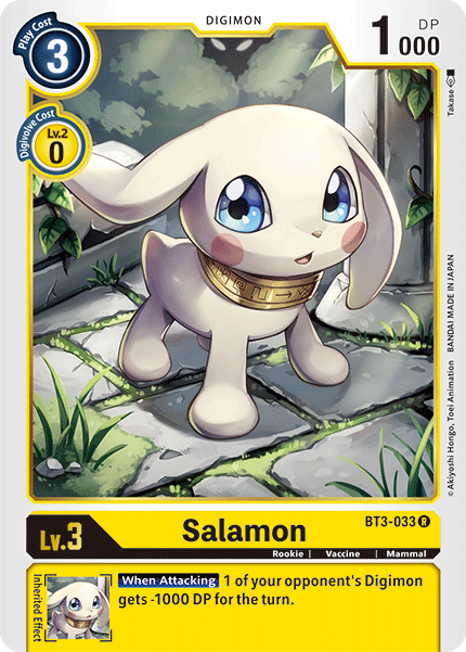 Salamon [BT3-033] [Release Special Booster Ver.1.5] | Card Merchant Takapuna