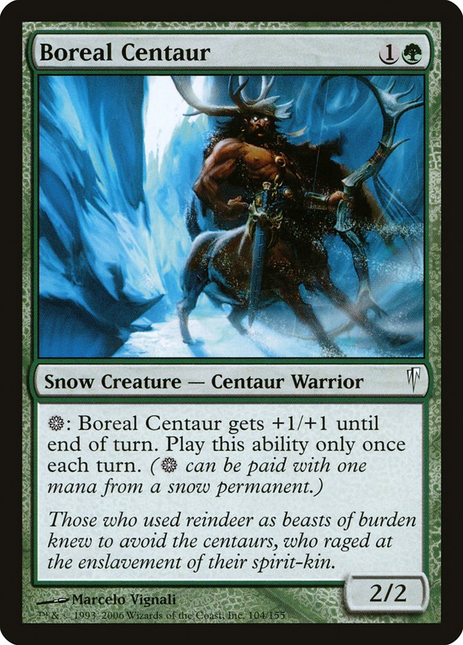 Boreal Centaur [Coldsnap] | Card Merchant Takapuna