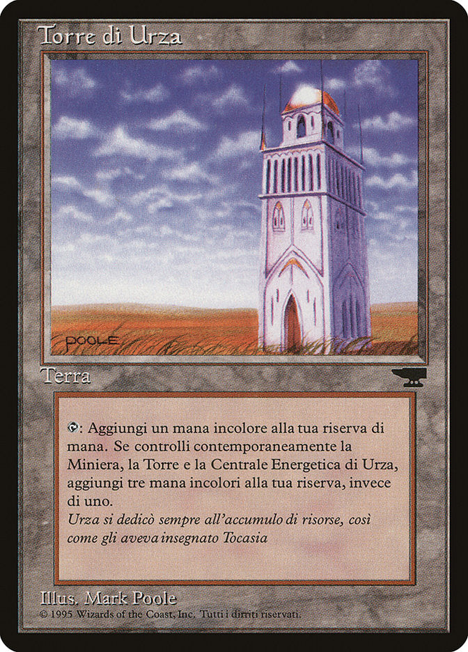 Urza's Tower (Mountains) (Italian) - "Torre di Urza" [Rinascimento] | Card Merchant Takapuna