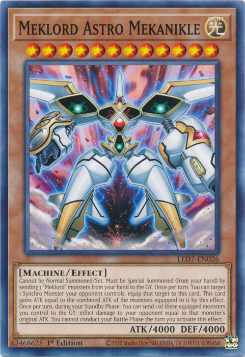 Meklord Astro Mekanikle [LED7-EN026] Common | Card Merchant Takapuna