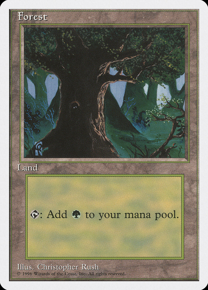 Forest (Creature in Tree Hole) [Introductory Two-Player Set] | Card Merchant Takapuna