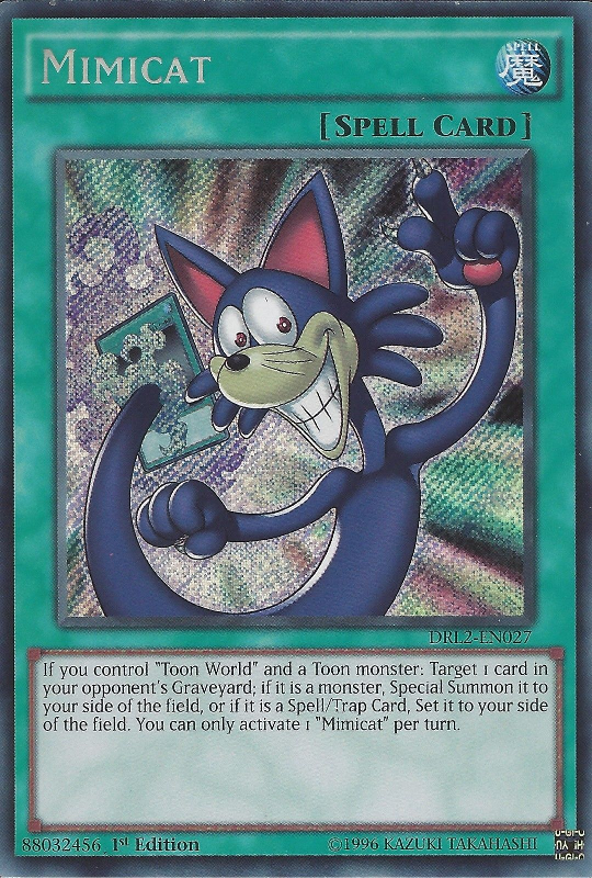 Mimicat [DRL2-EN027] Secret Rare | Card Merchant Takapuna