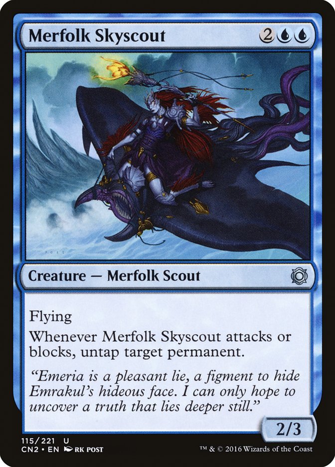 Merfolk Skyscout [Conspiracy: Take the Crown] | Card Merchant Takapuna