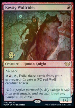 Kessig Wolfrider [Innistrad: Crimson Vow Prerelease Promos] | Card Merchant Takapuna