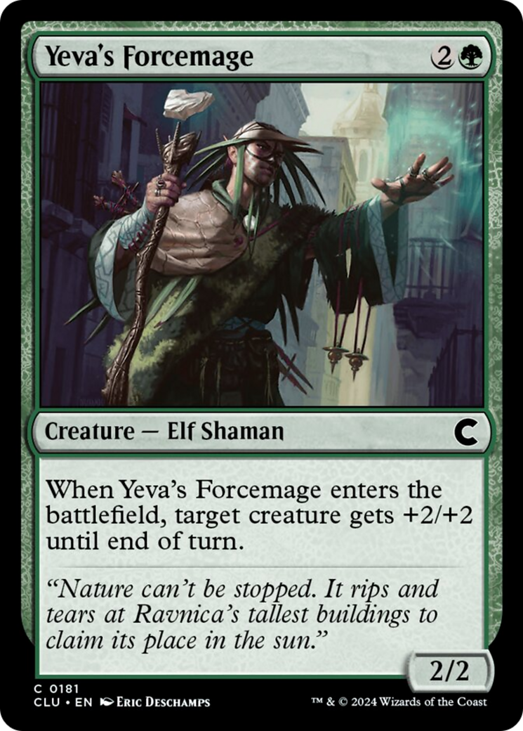 Yeva's Forcemage [Ravnica: Clue Edition] | Card Merchant Takapuna