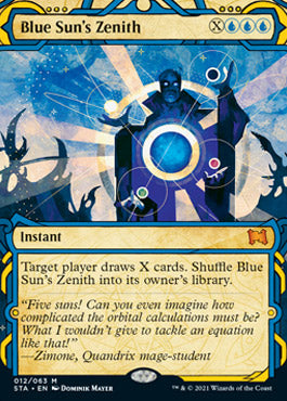 Blue Sun's Zenith [Strixhaven: School of Mages Mystical Archive] | Card Merchant Takapuna