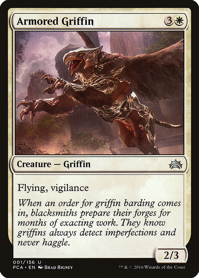 Armored Griffin [Planechase Anthology] | Card Merchant Takapuna