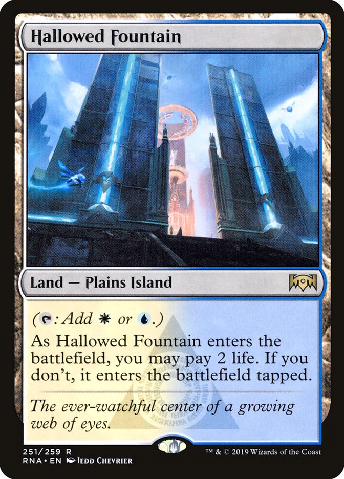 Hallowed Fountain [Ravnica Allegiance] | Card Merchant Takapuna