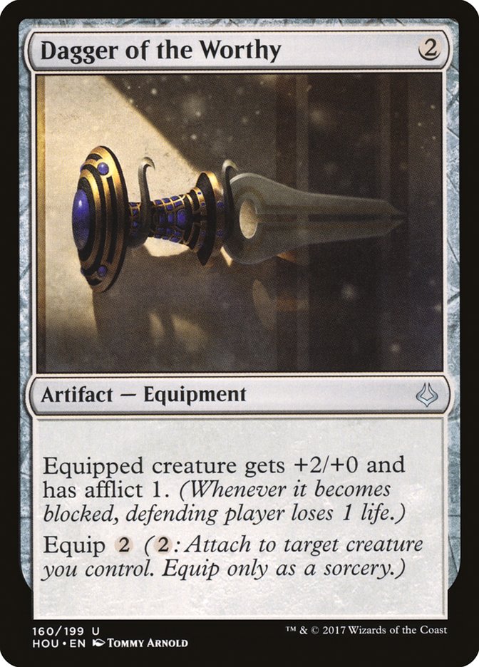 Dagger of the Worthy [Hour of Devastation] | Card Merchant Takapuna