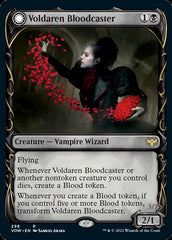 Voldaren Bloodcaster // Bloodbat Summoner (Showcase Fang Frame) [Innistrad: Crimson Vow] | Card Merchant Takapuna