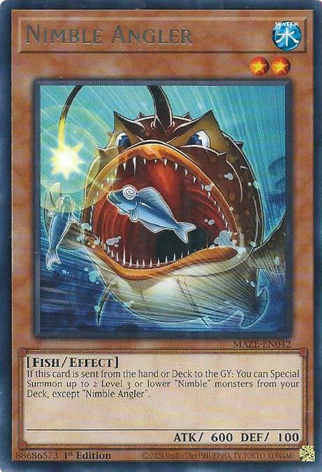 Nimble Angler [MAZE-EN042] Rare | Card Merchant Takapuna