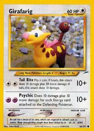 Girafarig (66/105) [Neo Destiny Unlimited] | Card Merchant Takapuna