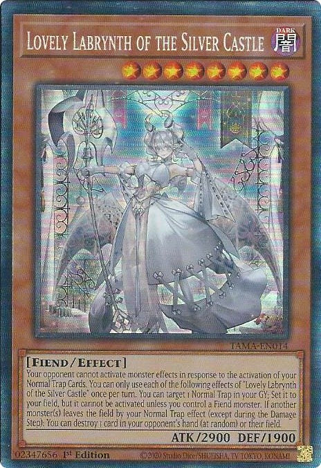 Lovely Labrynth of the Silver Castle [TAMA-EN014] Collector's Rare | Card Merchant Takapuna