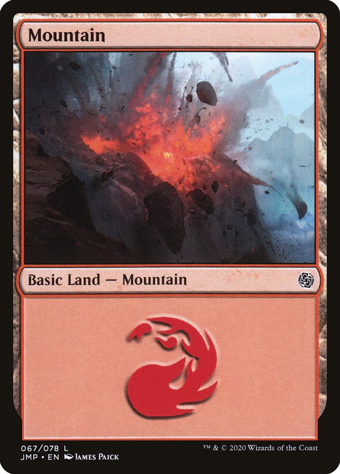 Mountain (67) [Jumpstart] | Card Merchant Takapuna