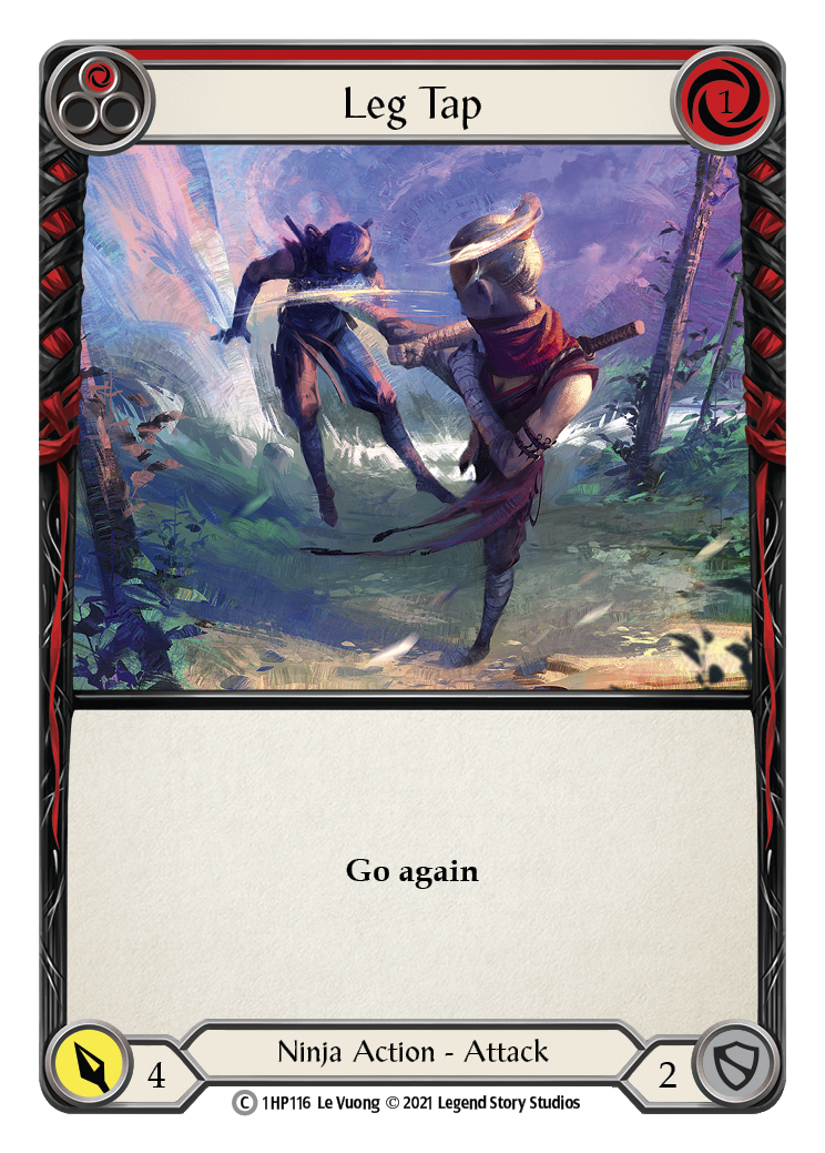 Leg Tap (Red) [1HP116] (History Pack 1) | Card Merchant Takapuna