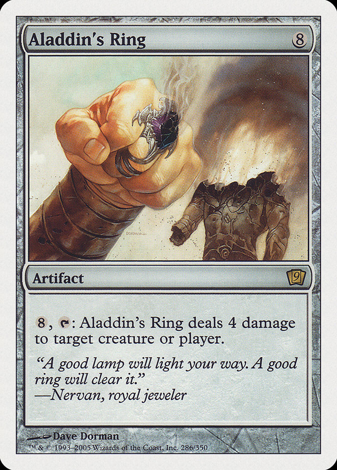 Aladdin's Ring [Ninth Edition] | Card Merchant Takapuna