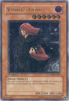 Vanity's Fiend [CDIP-EN017] Ultimate Rare | Card Merchant Takapuna