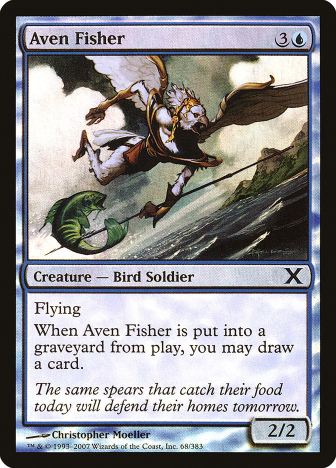 Aven Fisher (Premium Foil) [Tenth Edition] | Card Merchant Takapuna