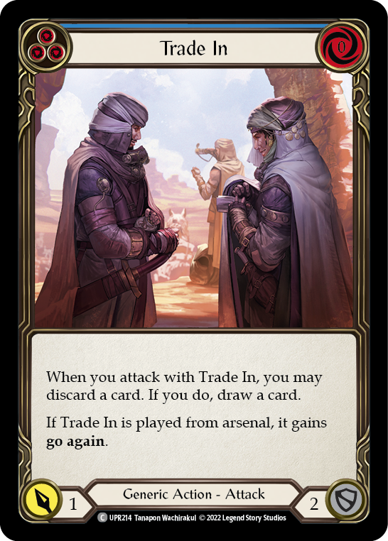 Trade In (Blue) [UPR214] (Uprising) | Card Merchant Takapuna