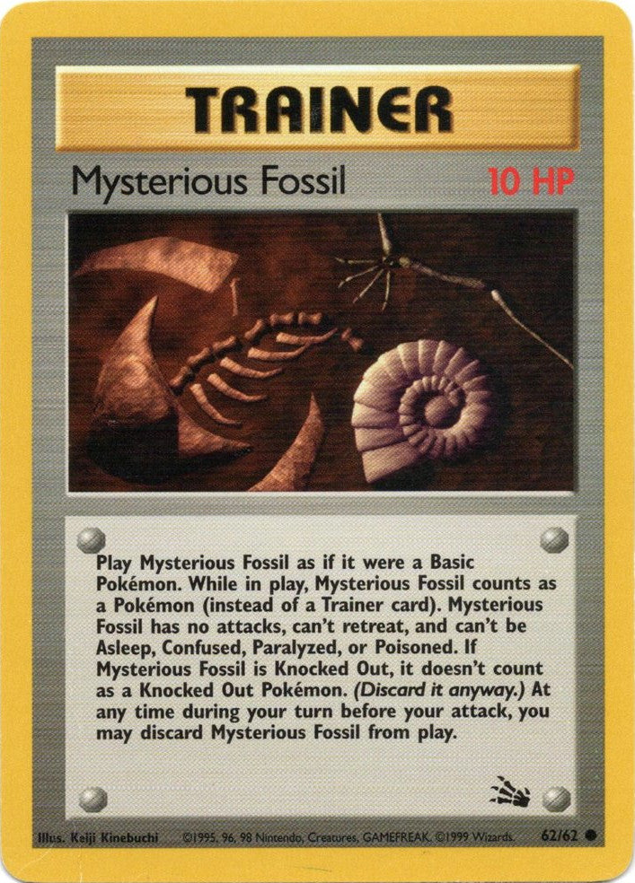 Mysterious Fossil (62/62) [Fossil Unlimited] | Card Merchant Takapuna