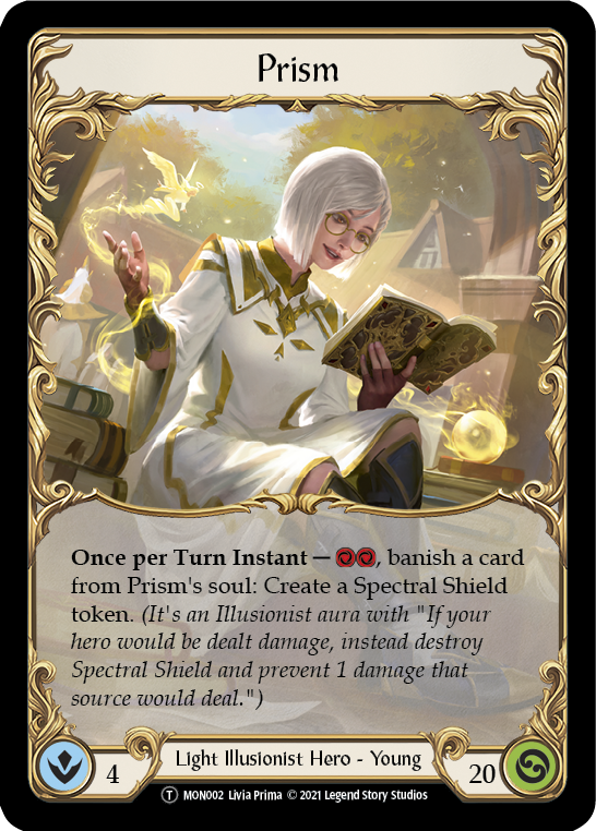 Prism // Prism, Sculptor of Arc Light [U-MON002 // U-MON001] (Monarch Unlimited)  Unlimited Normal | Card Merchant Takapuna