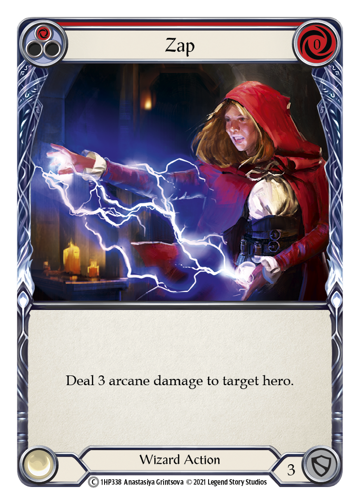 Zap (Red) [1HP338] (History Pack 1) | Card Merchant Takapuna