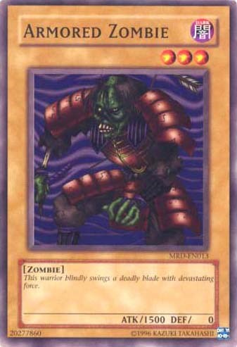 Armored Zombie [MRD-EN013] Common | Card Merchant Takapuna