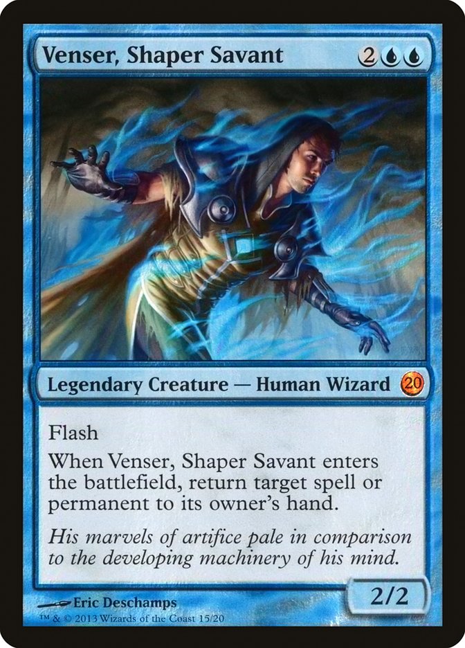 Venser, Shaper Savant [From the Vault: Twenty] | Card Merchant Takapuna