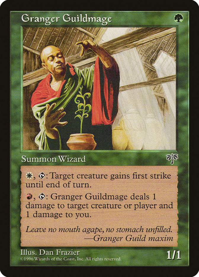 Granger Guildmage [Mirage] | Card Merchant Takapuna