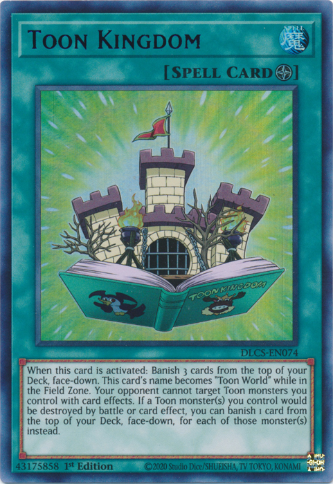 Toon Kingdom (Purple) [DLCS-EN074] Ultra Rare | Card Merchant Takapuna