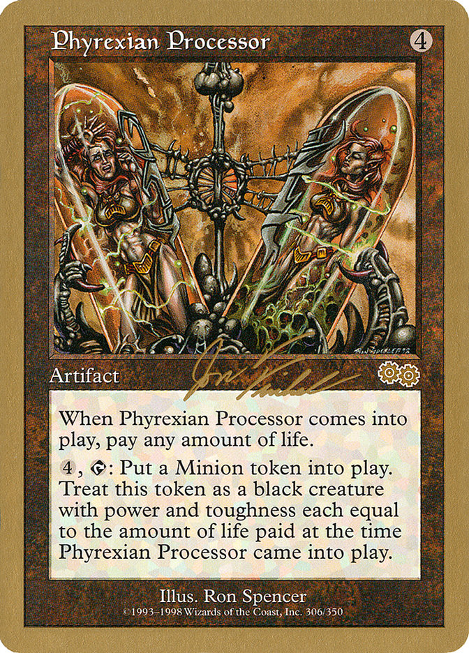 Phyrexian Processor (Jon Finkel) [World Championship Decks 2000] | Card Merchant Takapuna