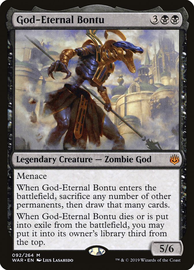 God-Eternal Bontu [War of the Spark] | Card Merchant Takapuna