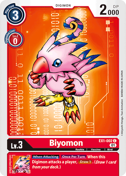 Biyomon [EX1-002] [Classic Collection] | Card Merchant Takapuna