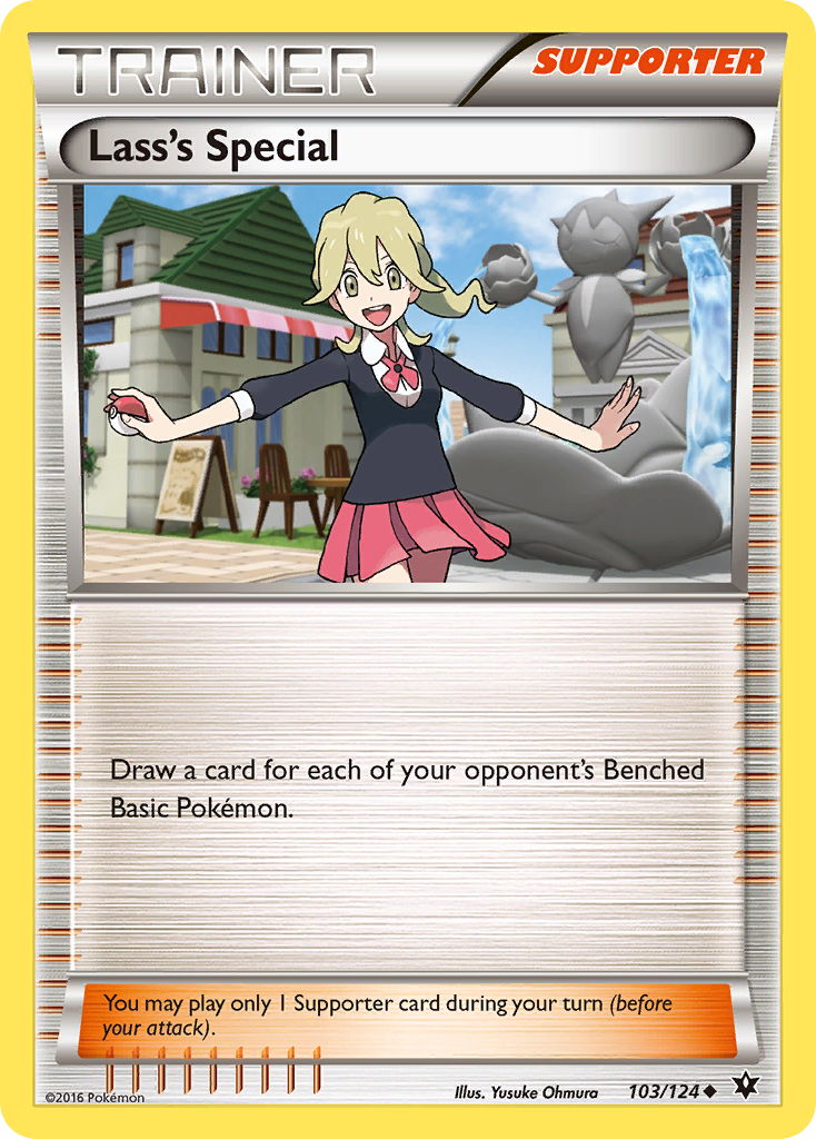 Lass's Special (103/124) [XY: Fates Collide] | Card Merchant Takapuna