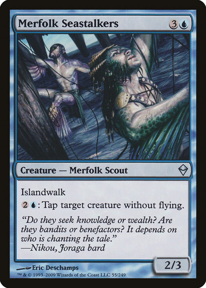 Merfolk Seastalkers [Zendikar] | Card Merchant Takapuna