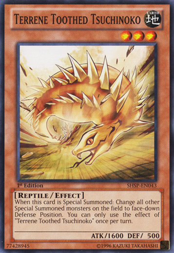 Terrene Toothed Tsuchinoko [SHSP-EN043] Common | Card Merchant Takapuna