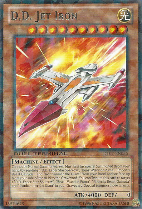 D.D. Jet Iron [DT07-EN055] Rare | Card Merchant Takapuna