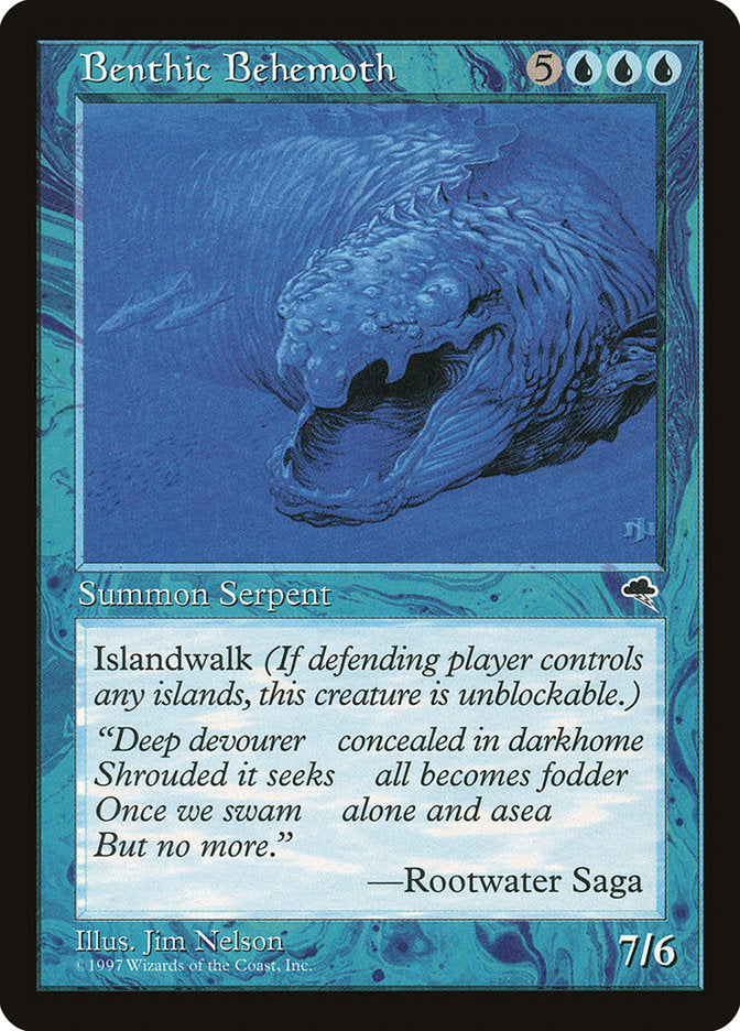 Benthic Behemoth [Tempest] | Card Merchant Takapuna