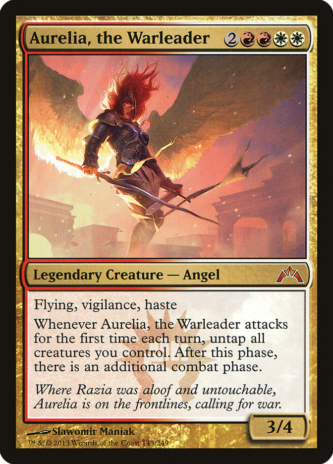 Aurelia, the Warleader [Gatecrash] | Card Merchant Takapuna