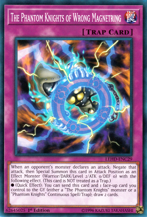 The Phantom Knights of Wrong Magnetring [LEHD-ENC29] Common | Card Merchant Takapuna