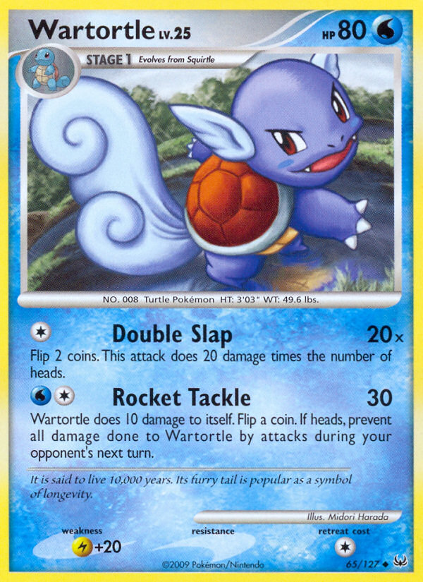 Wartortle (65/127) [Platinum: Base Set] | Card Merchant Takapuna