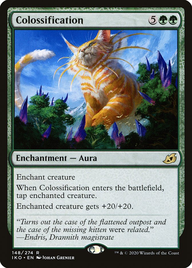 Colossification (148/274) [Ikoria: Lair of Behemoths] | Card Merchant Takapuna