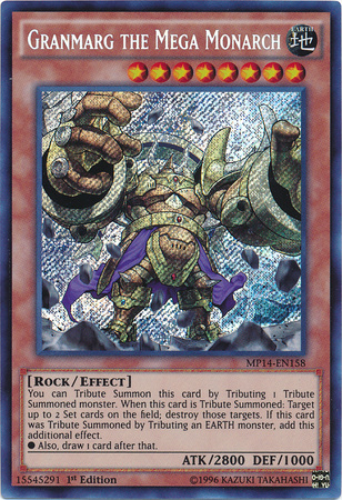 Granmarg the Mega Monarch [MP14-EN158] Secret Rare | Card Merchant Takapuna